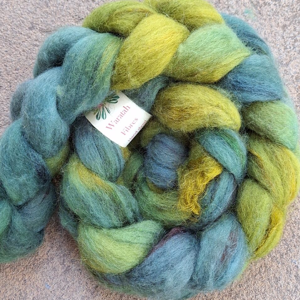 English Blue Faced Leicester Tops with Nylon BB